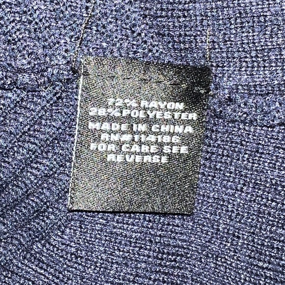 Navy Blue Cardigan - Picture 2 of 3